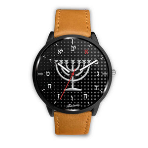 Menorah Carbon fiber - HIS Time Custom Watch Design